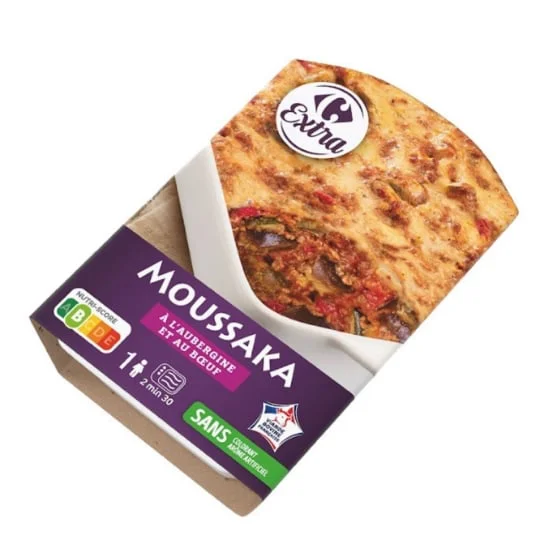 Plat cuisiné Moussaka