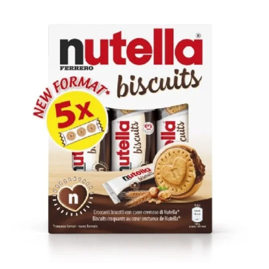 Biscuits fourrés pâte à tartiner aux noisettes et cacao