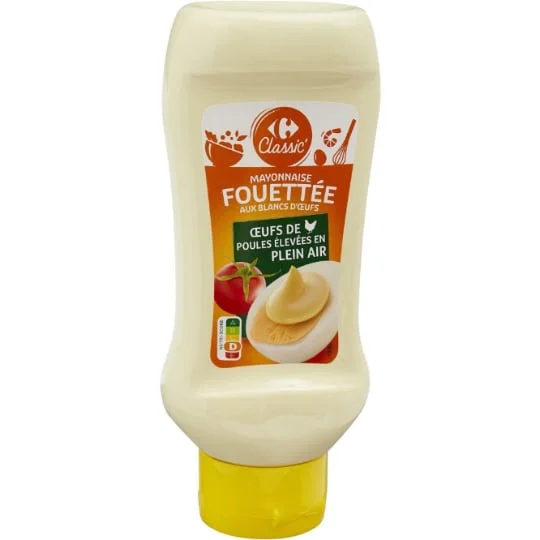 Mayonnaise fouettée au blancs d'Oeufs