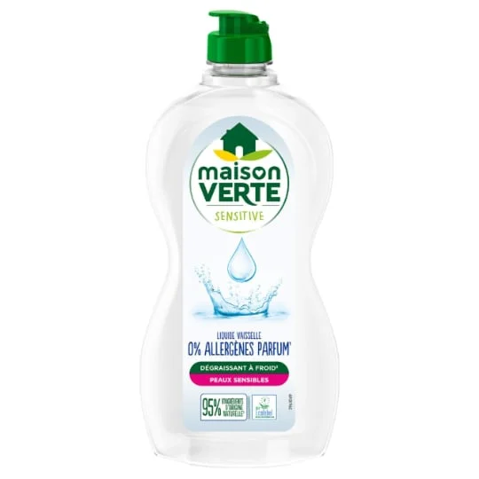Liquide vaisselle - Dégraissant à froid allergè...