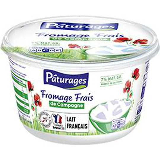Fromage frais de campagne 7% MG