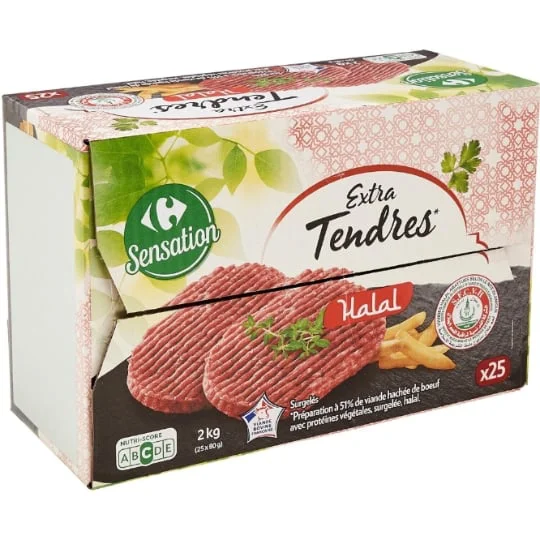 Viande hachée halal extra tendre