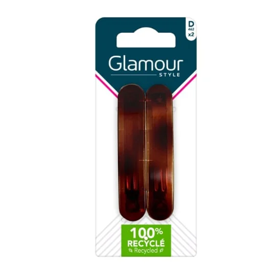 Barrettes Marron