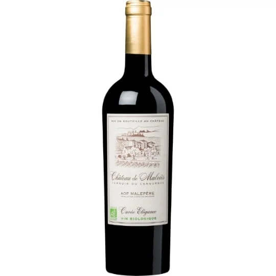 Vin rouge Malepère Bio