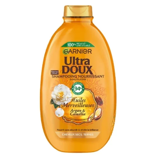 Shampooing Huiles Merveilleuses Argan & Camélia