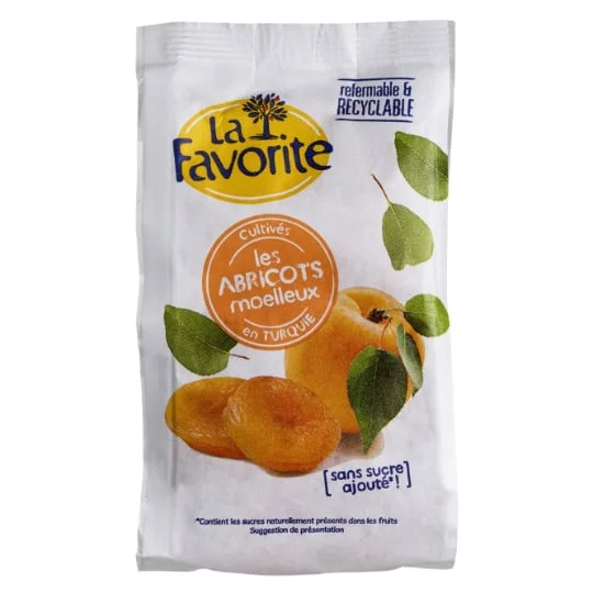 Fruit sec abricots moelleux