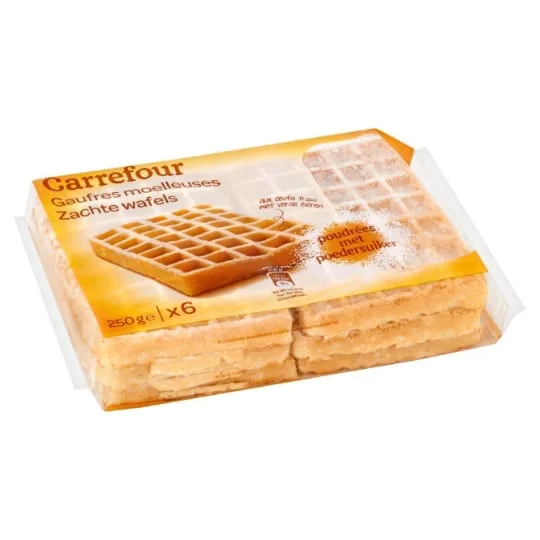 Gaufres moelleuses aux Oeufs frais