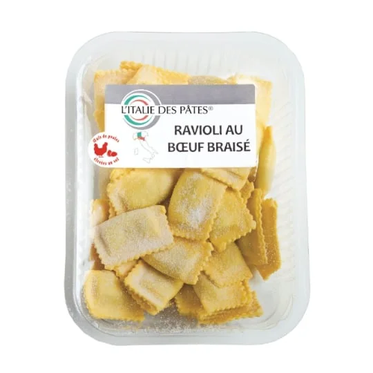 Pâtes fraîches Ravioli au boeuf braisé