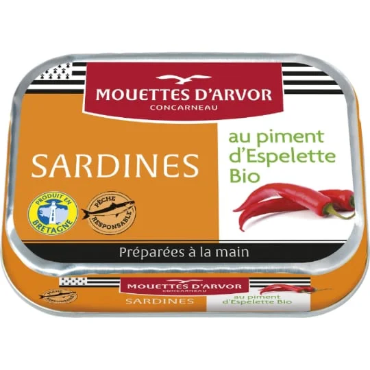 Sardines Piment Espelette