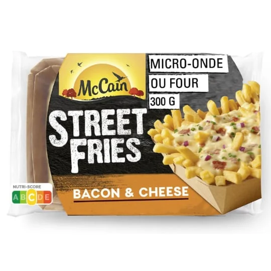 Street fries bacon & fromage