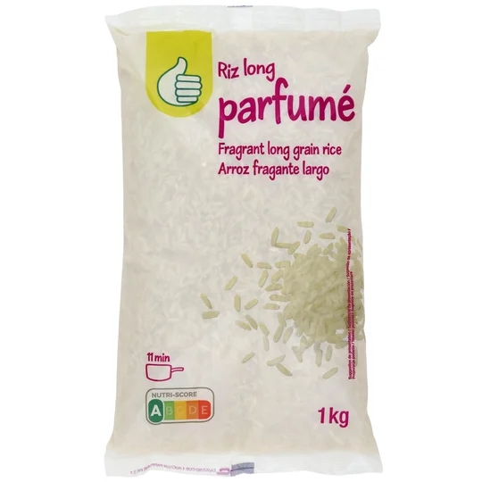 Riz long origine Asie