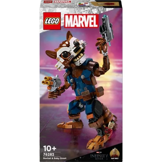 Marvel Rocket et Bébé Groot 76282