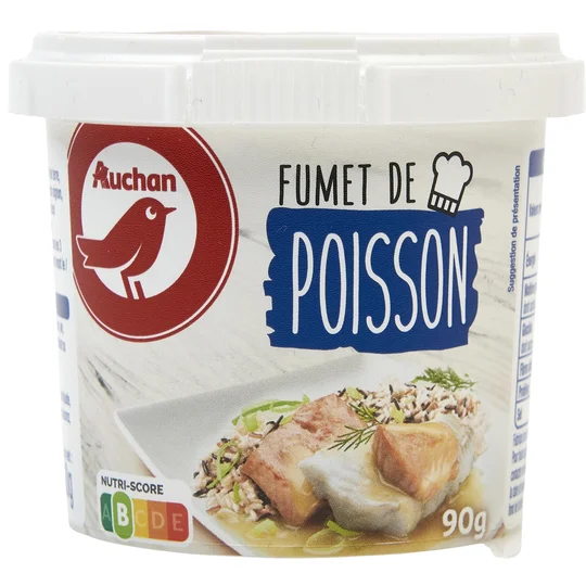 Fumet de poisson déshydraté avec bec verseur