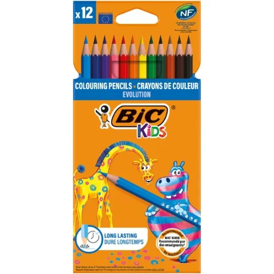 Crayons de couleur Evolution