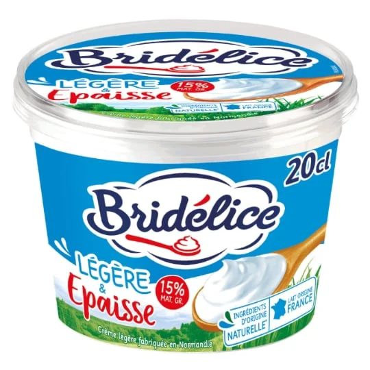 Crème Epaisse Légère 15% Mat.Gr.