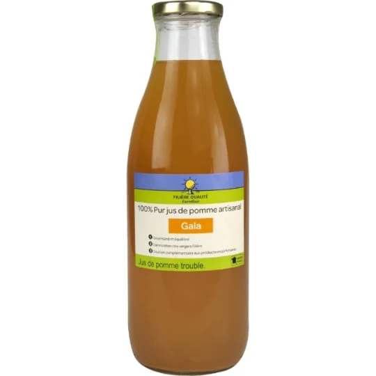 Jus de pommes 100% pur jus Gala