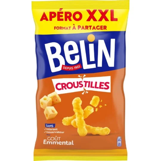 Biscuits apéritifs goût emmental Croustilles