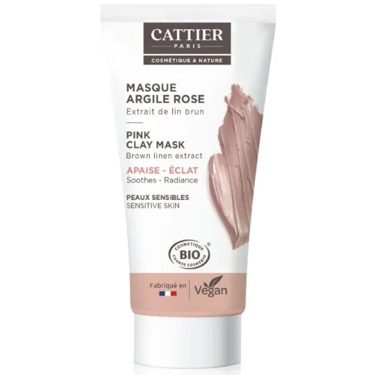 Masque Argile Rose Mini Bio