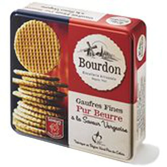 Gaufres fines Bourdon Vergeoise
