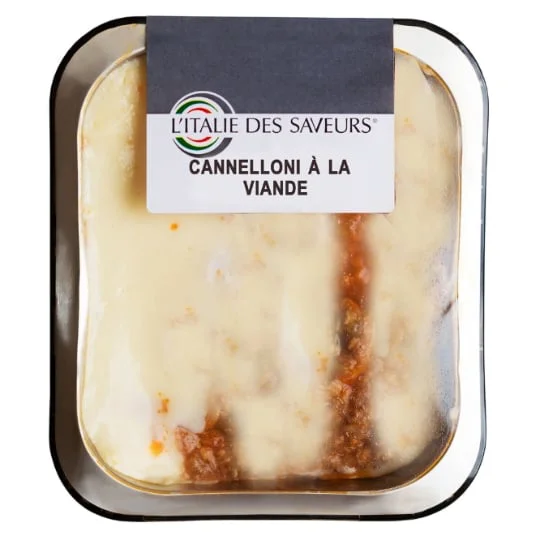 Plat cuisiné Cannelloni à la viande