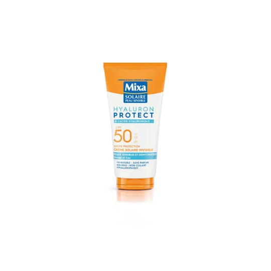 Solaire hyaluron protect peaux sensibles spf50