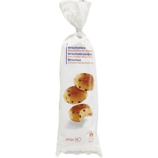 Briochettes pépites de chocolat