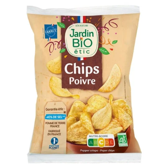 Chips Etic Bio poivre