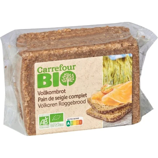 Pain de seigle bio complet