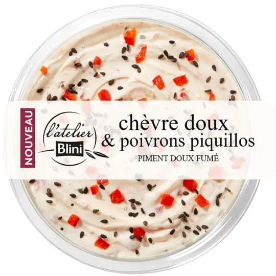Tartinable chèvre doux piquillos