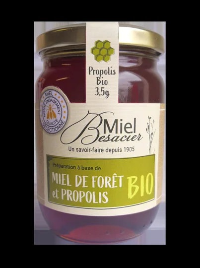 Mélange Miel De Forêt À La Propolis Bio