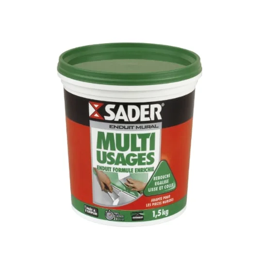 Enduit mural multi-usages formule enrichie pâte