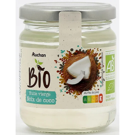 Huile vierge de noix de coco bio