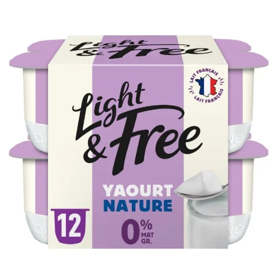 Yaourt nature 0% MG