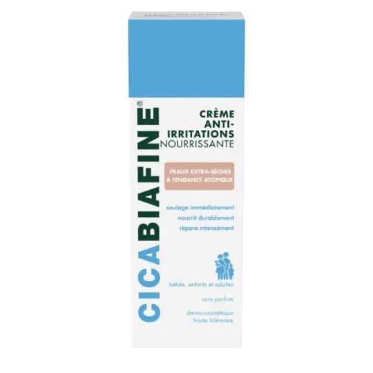 Crème hydratante anti-irritations