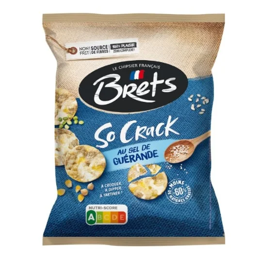 Biscuit salé so crack sel de Guérande