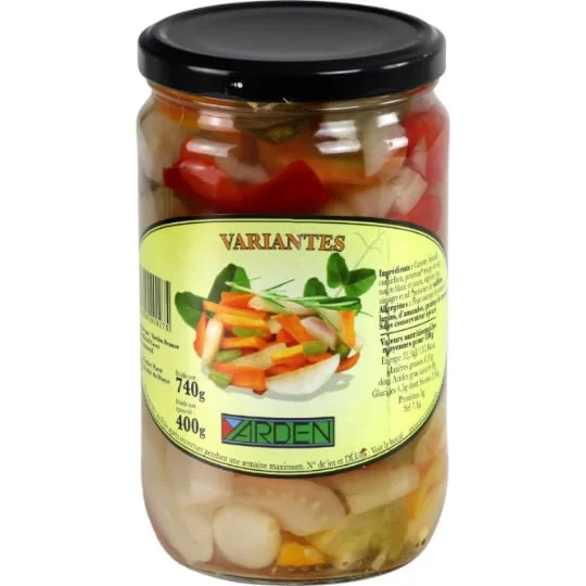 Variantes de légumes