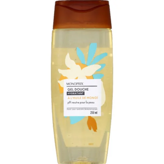 Gel douche au monoï