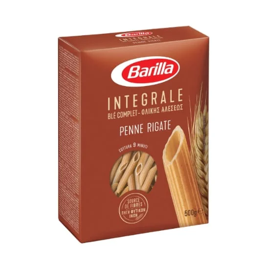 Pâtes penne rigate au ble complet integrale