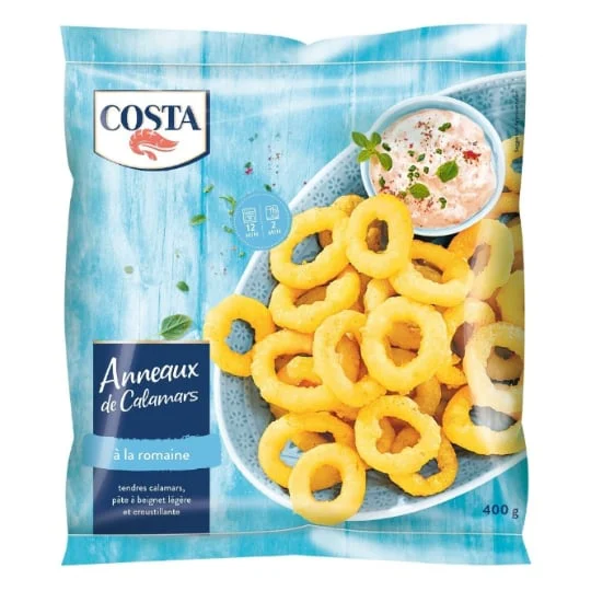 Anneaux de calamars A la romaine