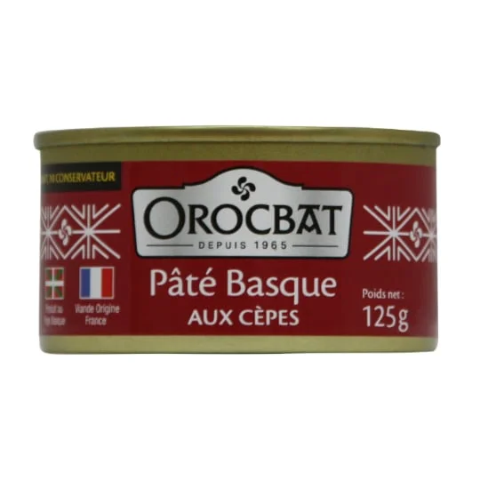 Pâté Basque aux cèpes