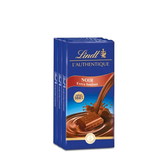Tablette de chocolat AUTHENTIQUE Noir Extra Fondant