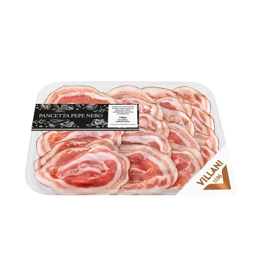 Pancetta au poivre noir