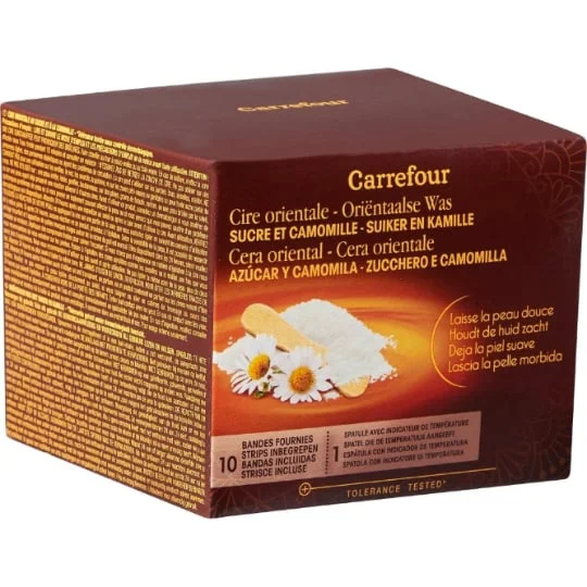 Cire orientale sucre camomille