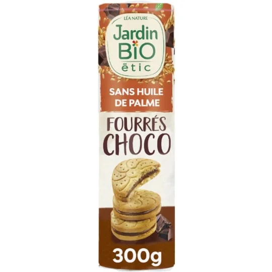 Biscuits fourrés chocolat Bio