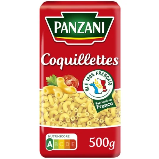 Pâtes coquillettes