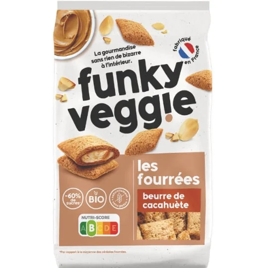 Biscuit les fourrées beurre de cacahuète Bio