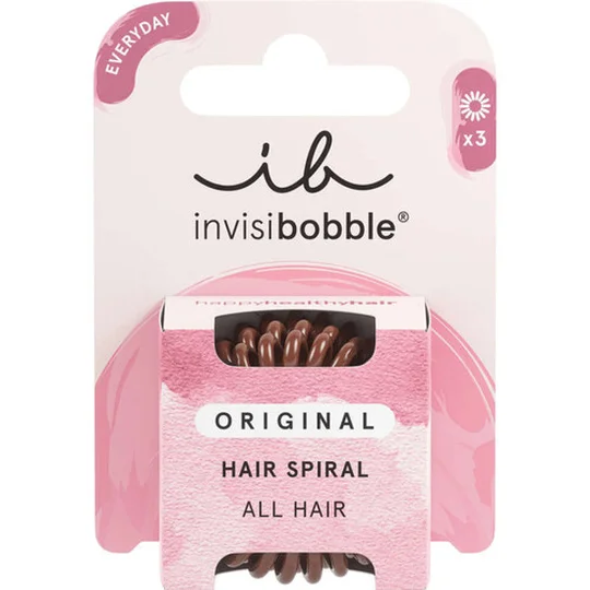 Élastique à cheveux Bretzel brown