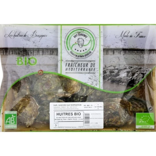 Huîtres Bio de Bouzigues N°3