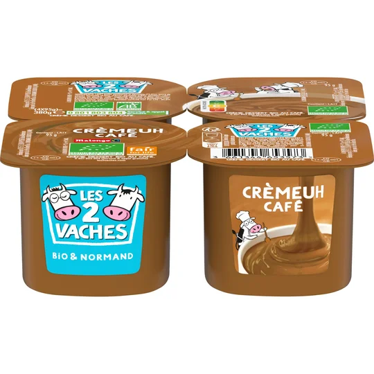 Crème dessert Bio Cremeuh café