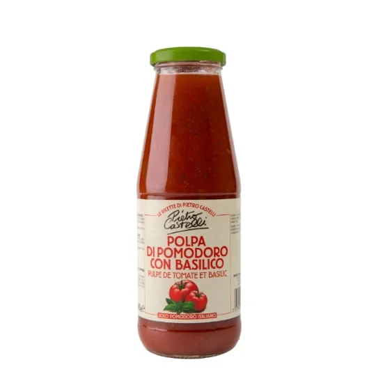 Pulpe de tomates basilic
